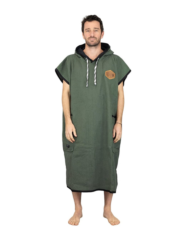 ALL IN - WAFFLE CLASSIC PONCHO KAKI Accessories All In