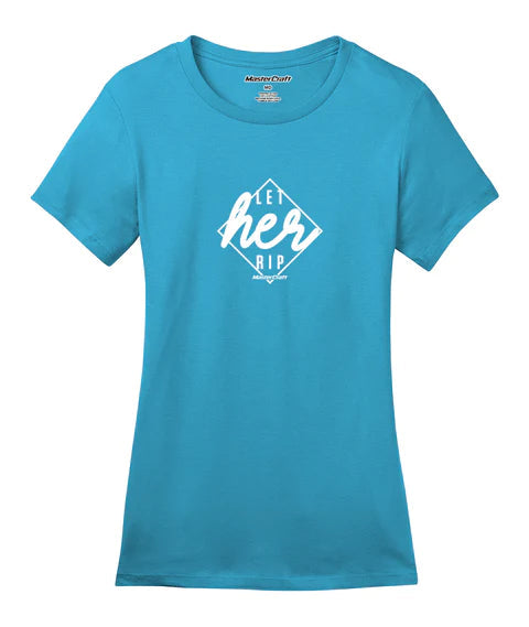 MasterCraft - LET HER RIP WOMEN'S RELAXED FIT T-SHIRT Women MasterCraft