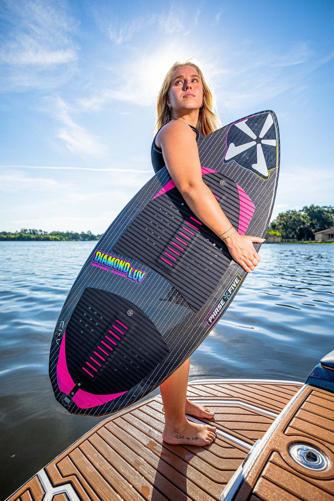 Phase5 - DIAMOND LUV WAKESURF 2025 Skimboard Phase Five